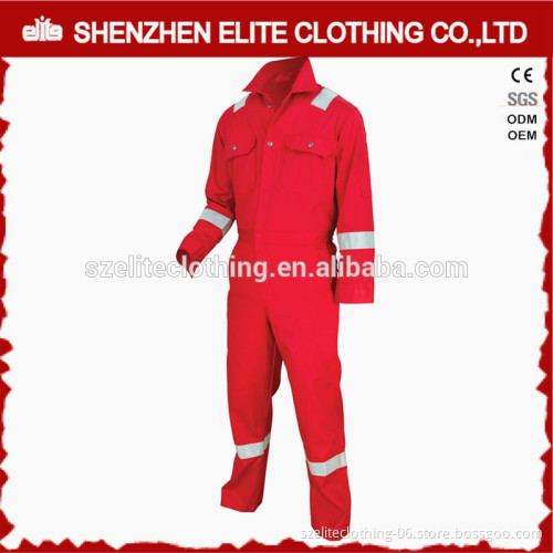 Work Clothes Hi Vis Hot Selling Reflective Safety Wear Red